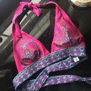 Unique Colorful Bikini Top